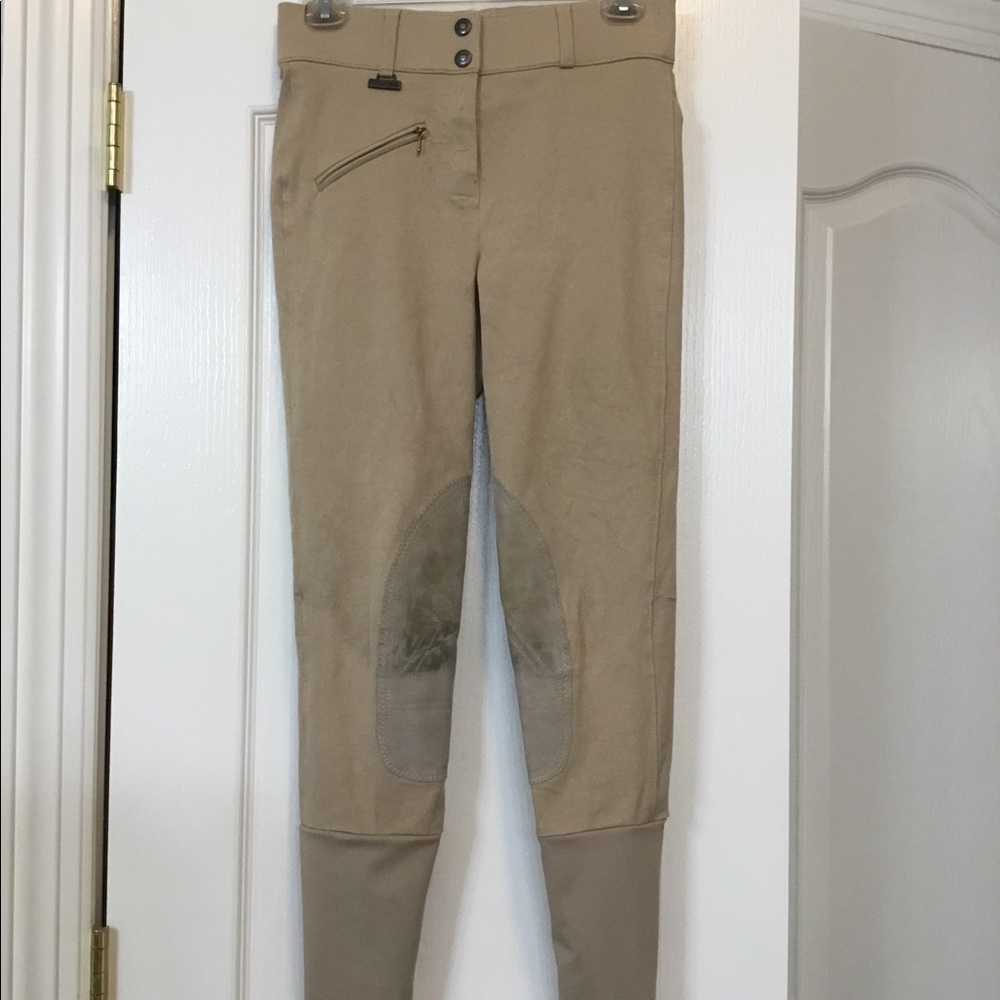 DUBLIN Equestrian Knee Patch Breeches, Size 24
